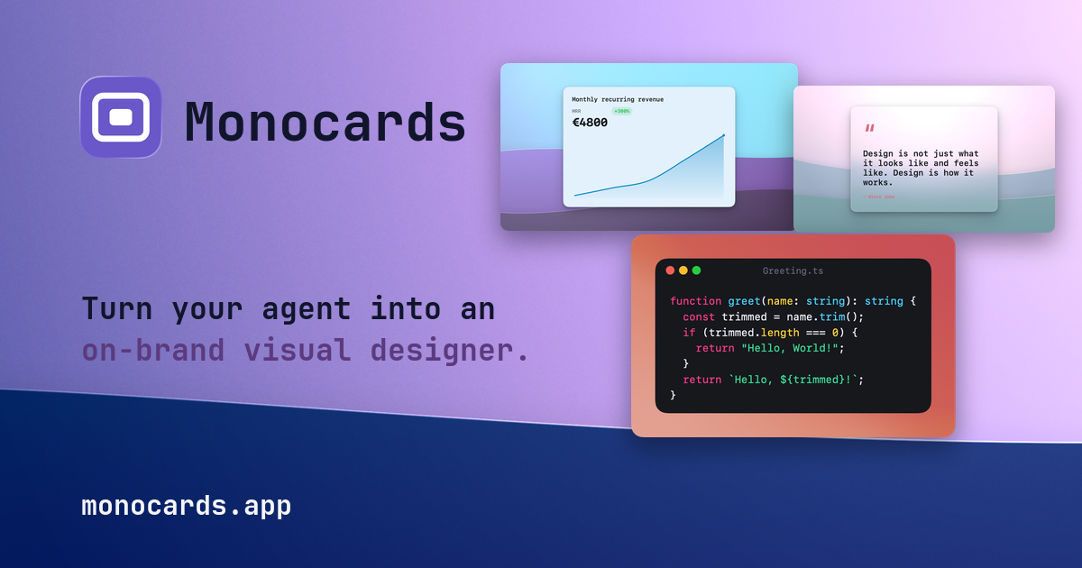 Monocards screenshot 1