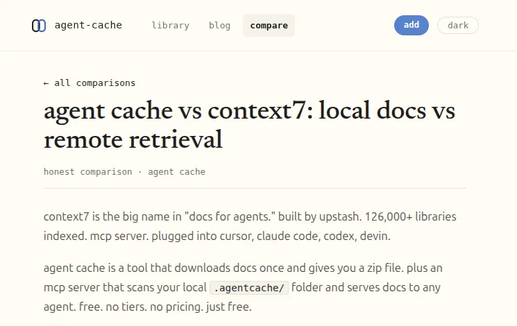 Agentcache screenshot 4