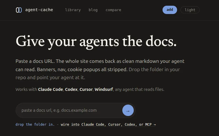 Agentcache screenshot 3
