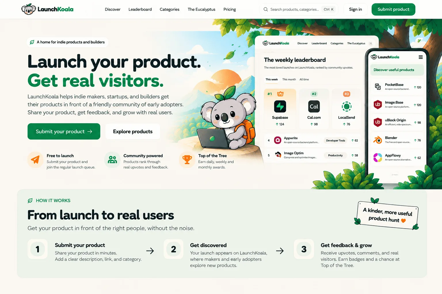 Launchkoala screenshot 1