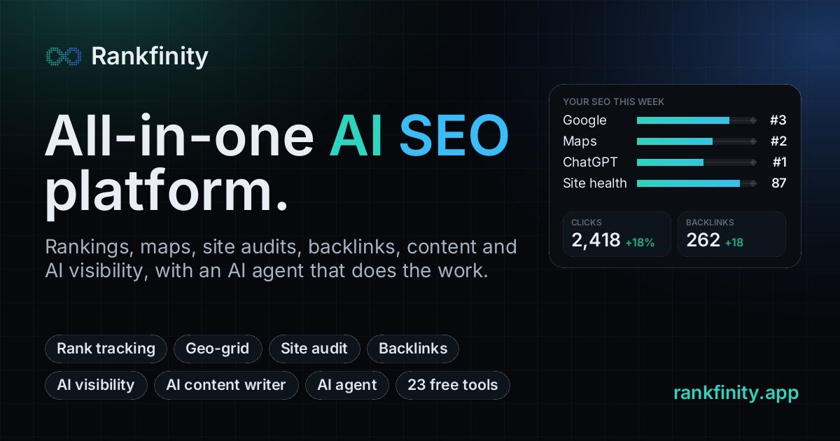 Rankfinity screenshot 1