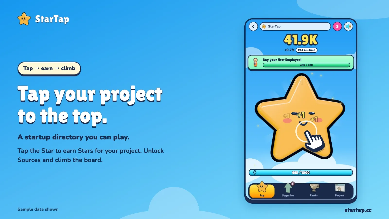 StarTab screenshot 2