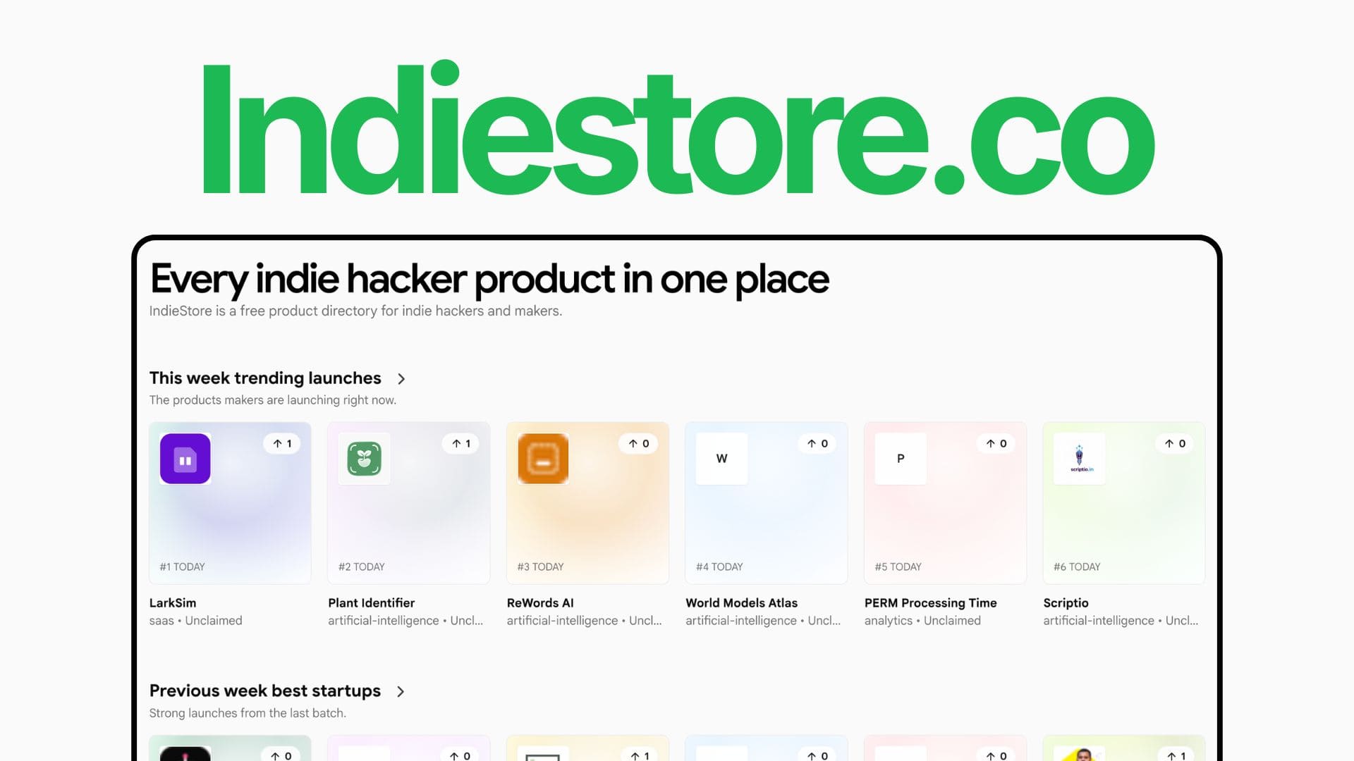 Indiestore screenshot 1