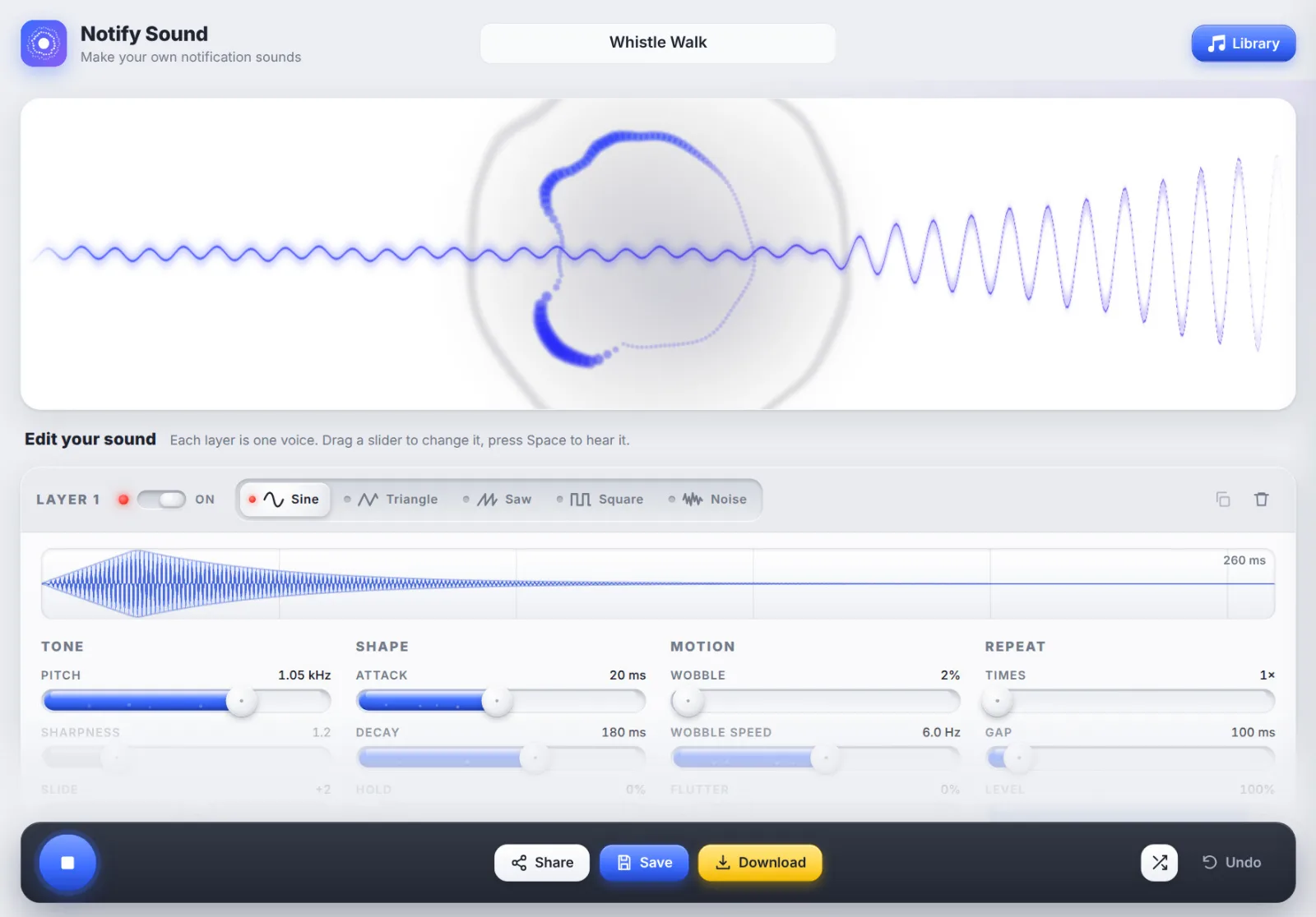 Notify Sound screenshot 2