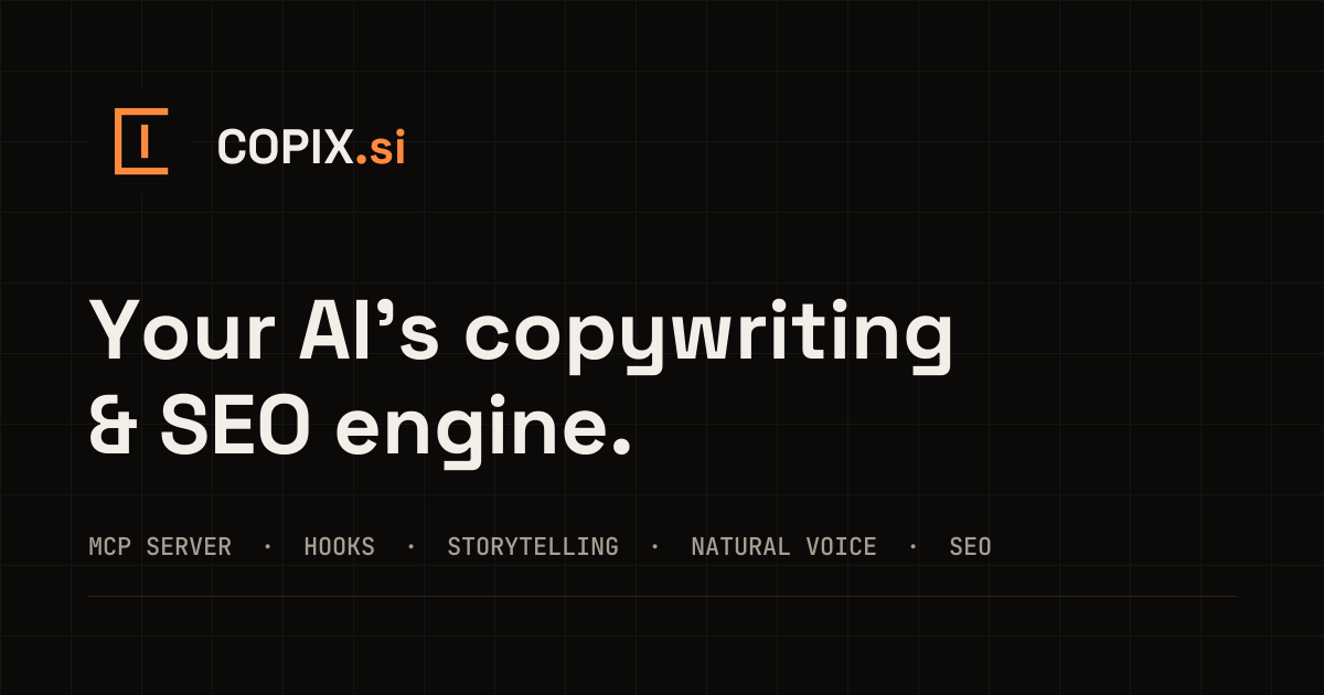 Copix screenshot 1