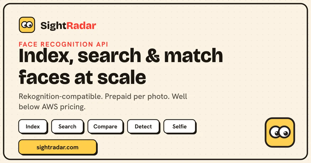 SightRadar screenshot 1