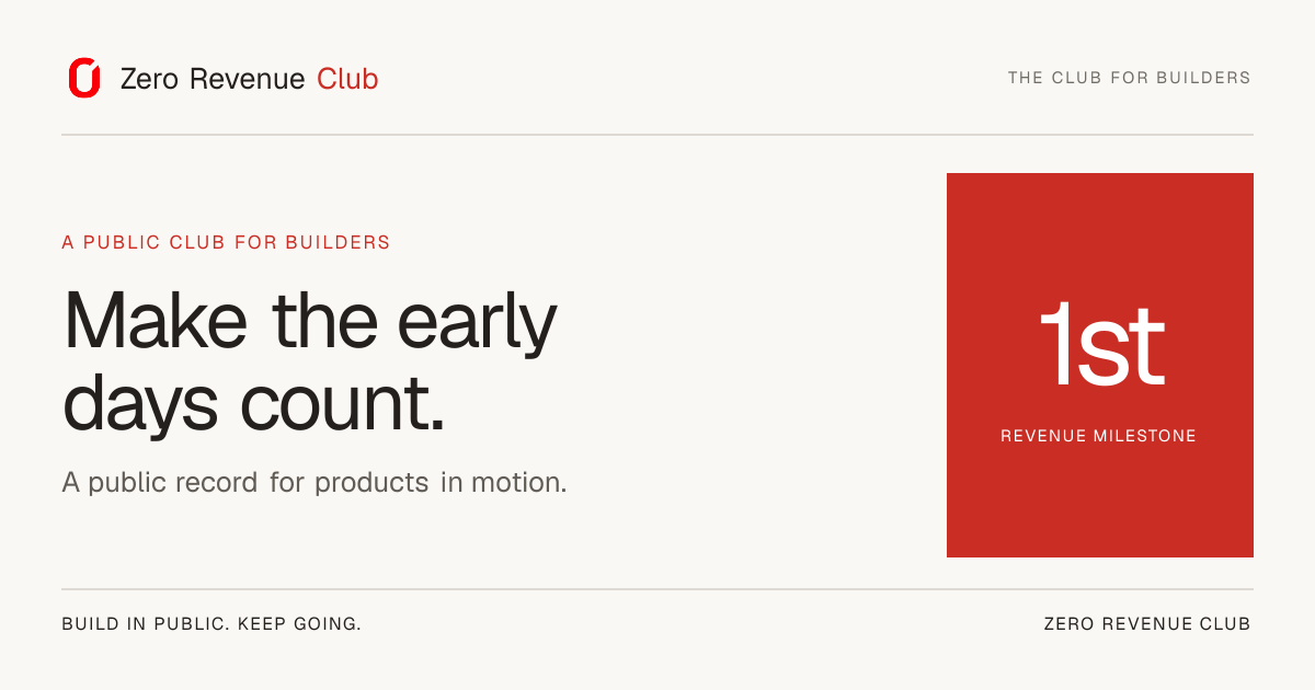 Zero Revenue Club screenshot 1