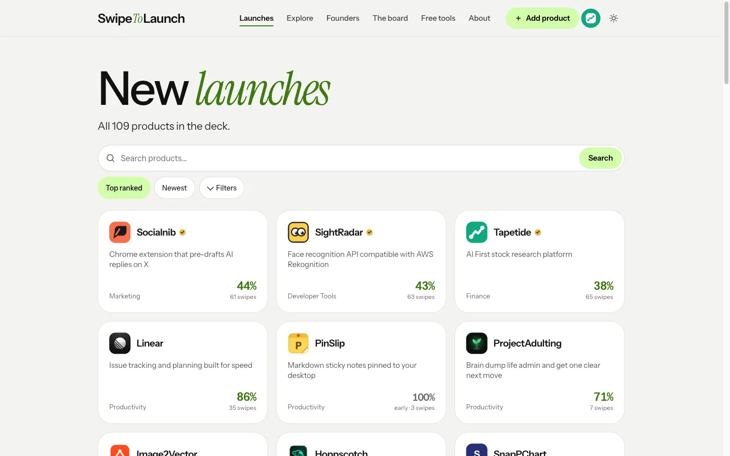 SwipeToLaunch screenshot 4