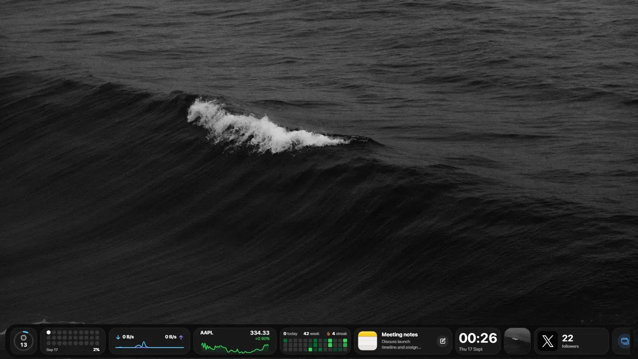 lumabar screenshot 4