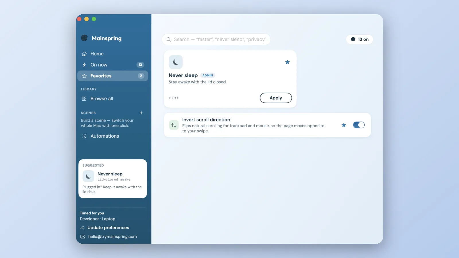Trymainspring screenshot 4