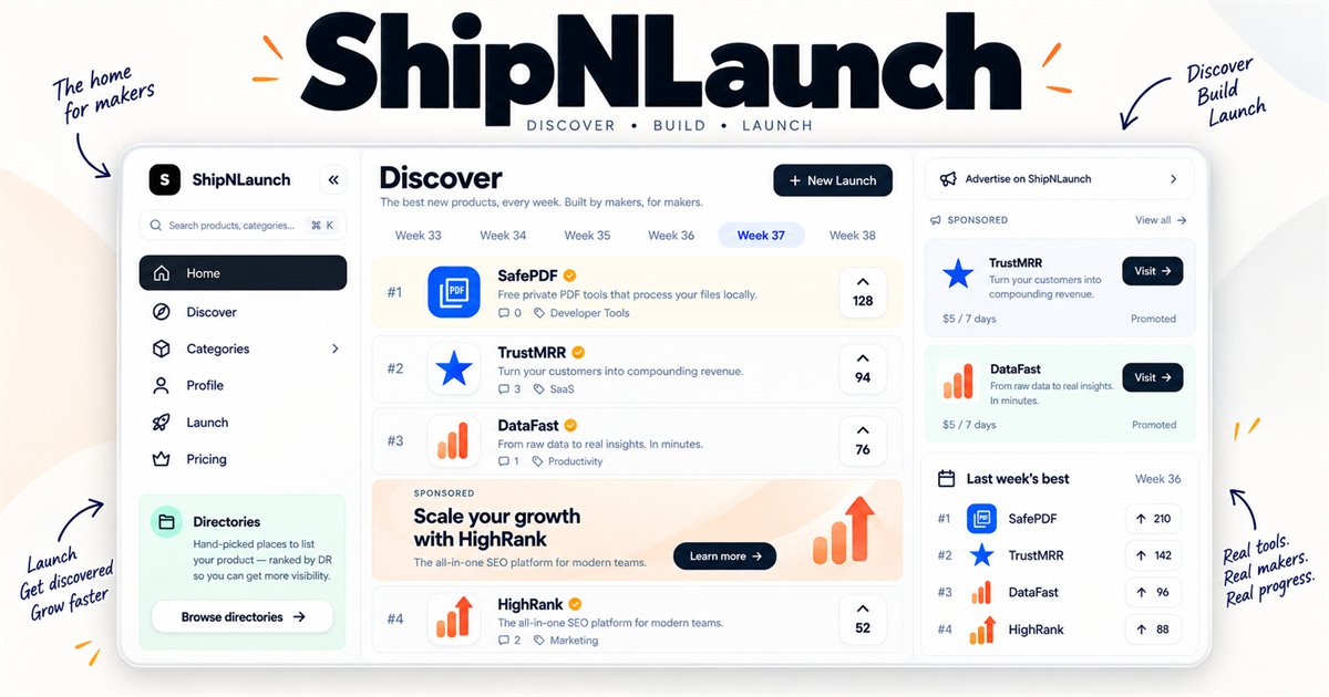 Shipnlaunch screenshot 1