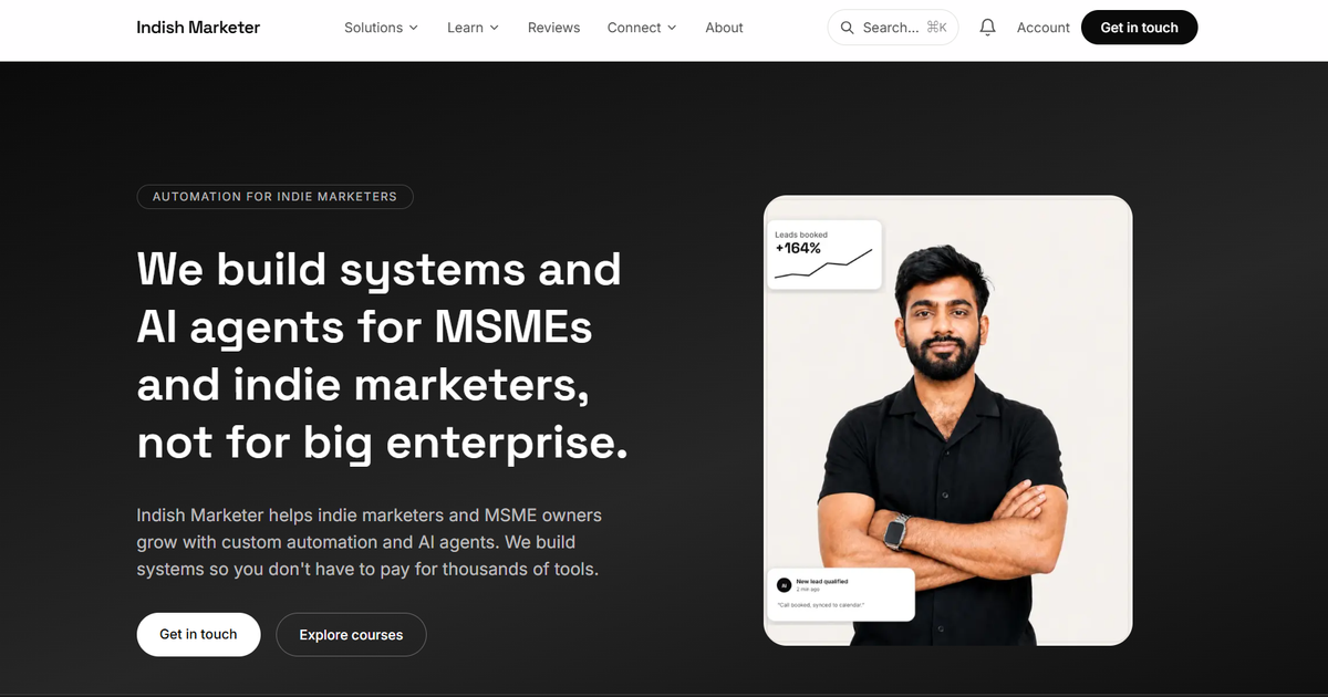 Indish Marketer screenshot 1