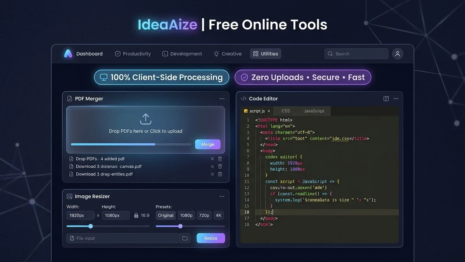 IdeaAize Free Online Tools screenshot 4